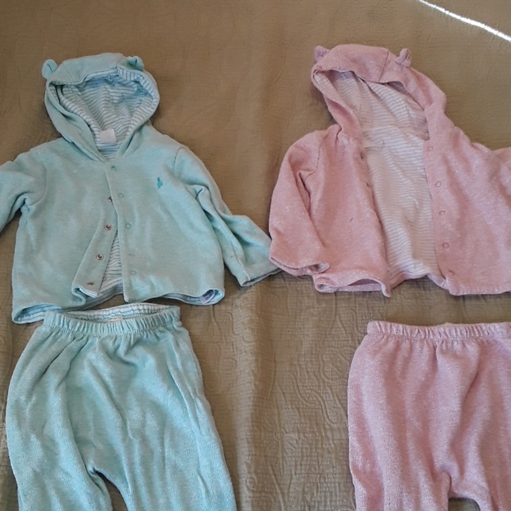 Baby gap hooded sweater and pants